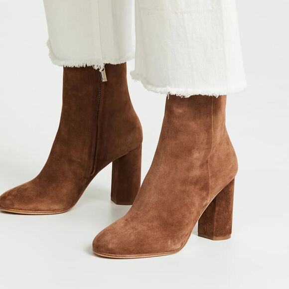 Joie Lara Suede Ankle Boots Canyon Size 6 - Picture 1 of 7